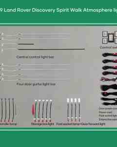 DIQ AMBIENT LR DISCOVERY L462 mod. 2016> (Digital iQ Ambient Light for LAND ROVER DISCOVERY mod. 2016> with 19 Lights)