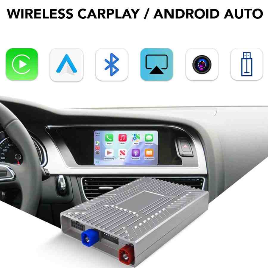 DIGITAL IQ AD 2526F CPA (WIRELESS CARPLAY / ANDROID AUTO BOX with 2 CAMERA IN for AUDI A3 mod. 2021-2026 with MIB3)