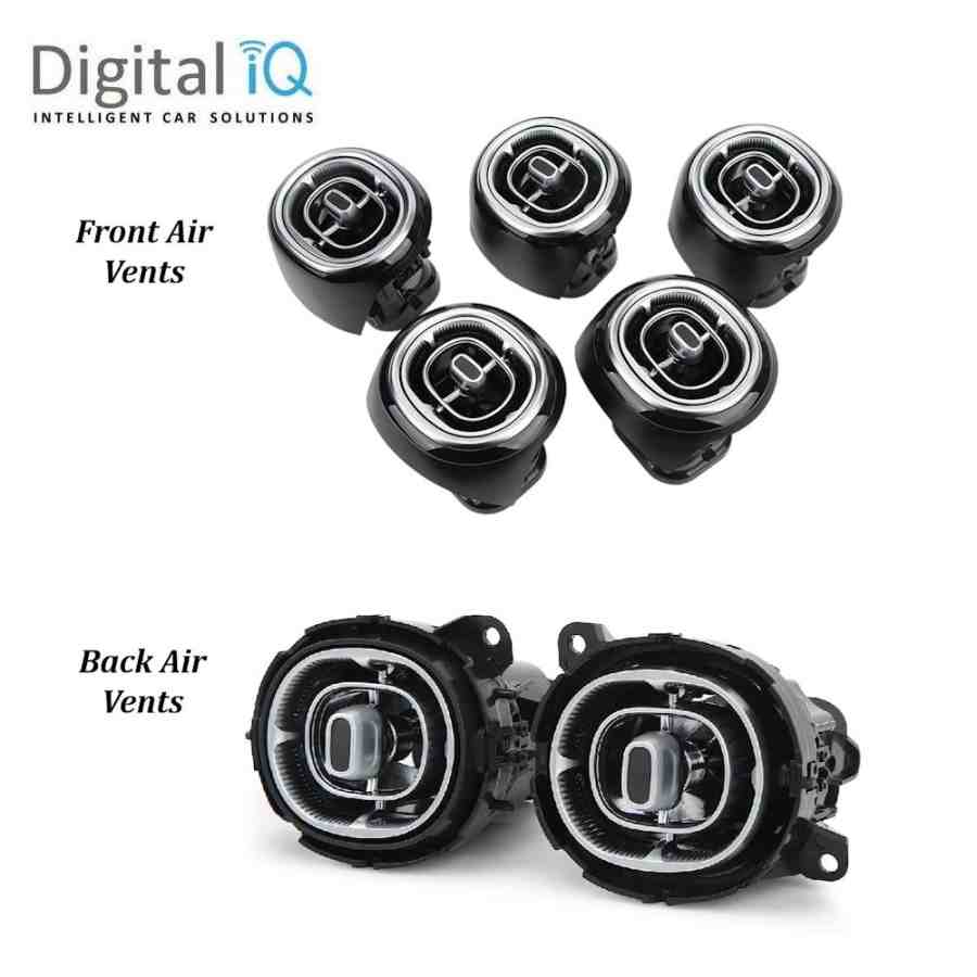 DIQ AMBIENT 8176 GLC AIC - BENZ GLC (X254) AIR VENTS (Digital iQ Turbine Air Vent Ambient Light Kit MERCEDES GLC (X254) mod. 2022>)