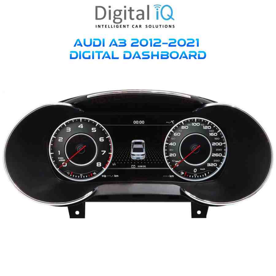 DIGITAL IQ DYL 915_DC (10.25in) DIGITAL INSTRUMENT CLUSTER for AUDI A3 mod. 2012-2021 with HDMI input