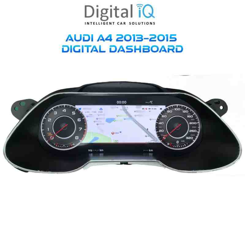 DIGITAL IQ DYL 919_DC (12.3in) DIGITAL INSTRUMENT CLUSTER for AUDI A4 mod. 2013-2016 with HDMI input