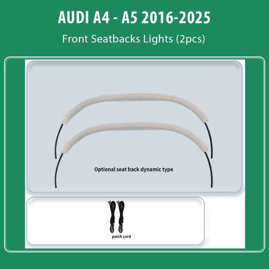 DIQ AMBIENT AUDI A4 - A5 ADPJ11 DYN (Digital iQ Ambient Light for AUDI A4- A5 mod. 2016-2025,Front Seatback Ambient Light , Dynamic)
