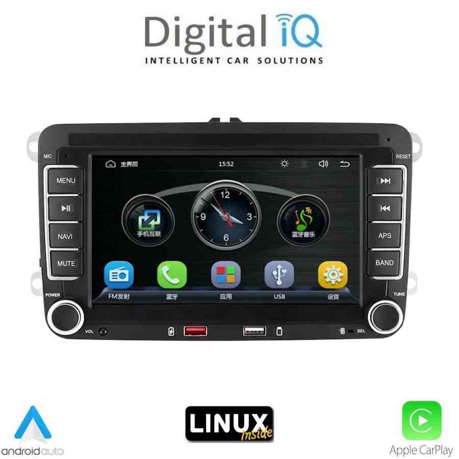 DIGITAL IQ BLA 004_CPA (7" DECK) MULTIMEDIA LINUX SYSTEM for VW – SKODA – SEAT mod. 2004-2014
