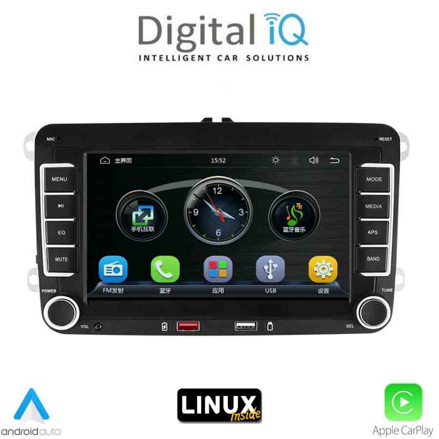 DIGITAL IQ BLA 004_CPA (7" DECK) MULTIMEDIA LINUX SYSTEM for VW – SKODA – SEAT mod. 2004-2014