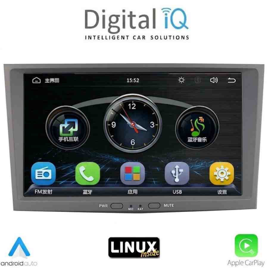 DIGITAL IQ BLA 018GR_CPA (8" DECK) MULTIMEDIA LINUX SYSTEM for OPEL ALL mod. 2003-2014 (GRAY)