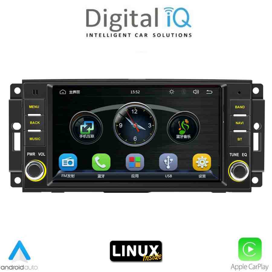 DIGITAL IQ BLA 024_CPA (7" DECK) MULTIMEDIA LINUX SYSTEM for JEEP ALL mod. 2005-2018