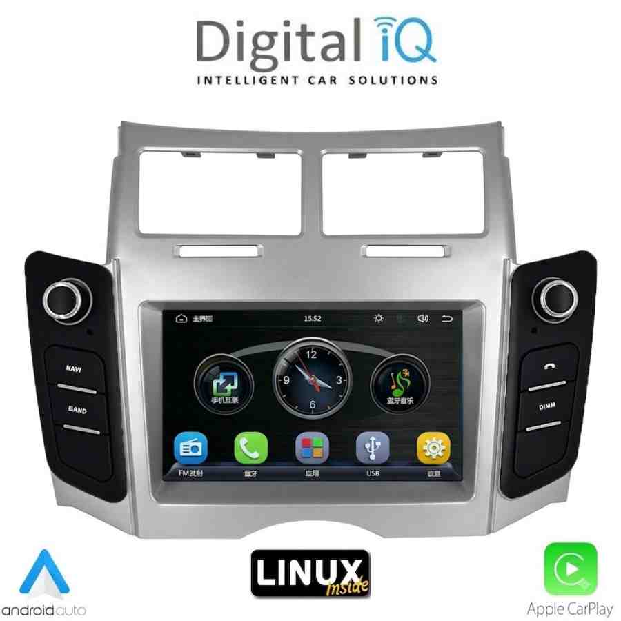 DIGITAL IQ BLA 029_CPA (7" DECK) MULTIMEDIA LINUX SYSTEM for TOYOTA YARIS mod. 2006-2011