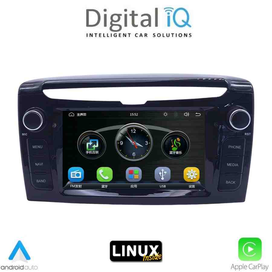 DIGITAL IQ BLA 044_CPA (7" DECK) MULTIMEDIA LINUX SYSTEM for LANCIA YPSILON mod. 2011+