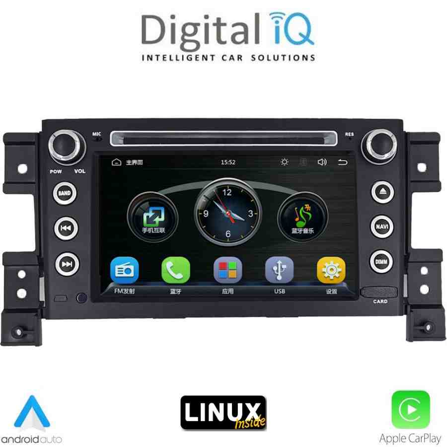 DIGITAL IQ BLA 054_CPA (7" DECK) MULTIMEDIA LINUX SYSTEM for SUZUKI GRAND VITARA mod. 2005-2015