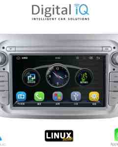 DIGITAL IQ BLA 057SL_CPA (7" DECK) MULTIMEDIA LINUX SYSTEM for ALFA ROMEO MITO mod. 2008-2018 (SILVER)