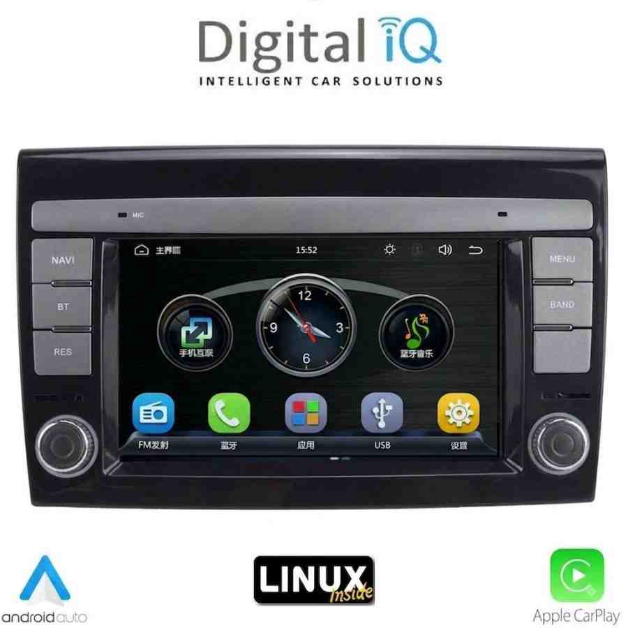 DIGITAL IQ BLA 097_CPA (7" DECK) MULTIMEDIA LINUX SYSTEM for FIAT BRAVO mod. 2007-2019