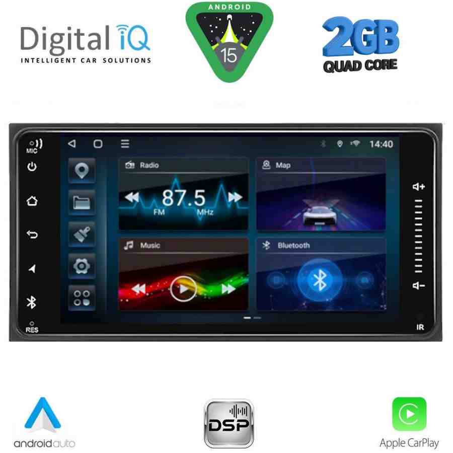 DIGITAL IQ BLD 062_CPA (7" DECK) MULTIMEDIA for TOYOTA ALL (200mm)