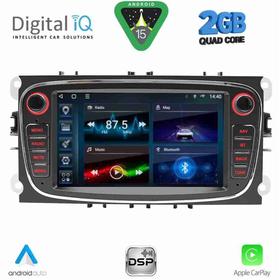 DIGITAL IQ BLD 203B_CPA (7" DECK) MULTIMEDIA for FORD mod. 2007-2011
