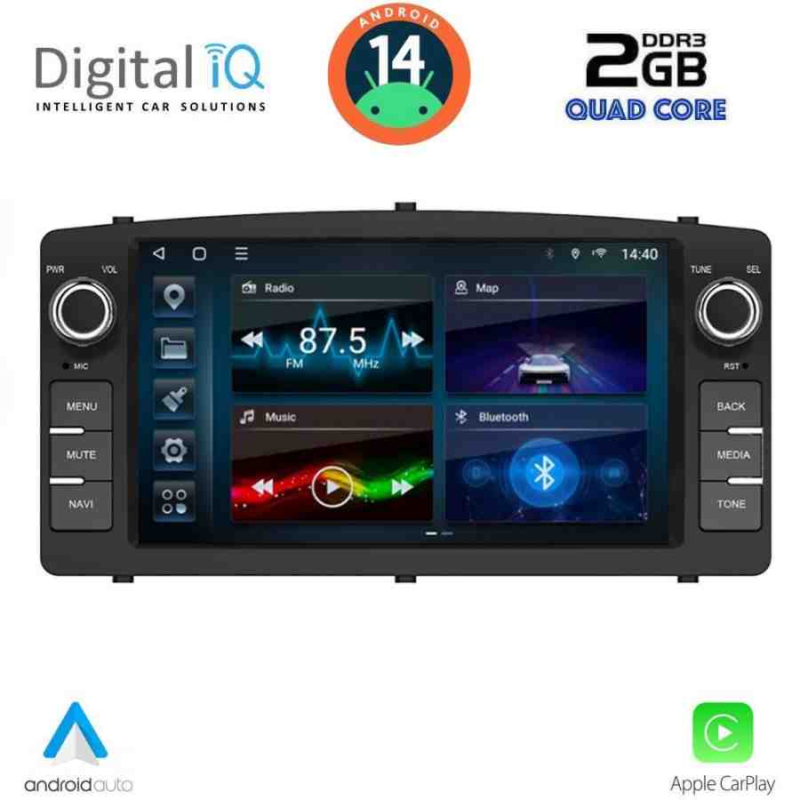 DIGITAL IQ BLD 210_CPA (7" DECK) MULTIMEDIA OEM for TOYOTA COROLLA mod. 2000-2006