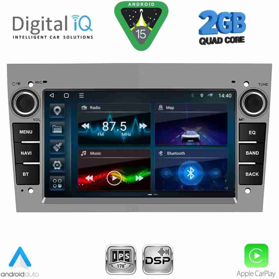 DIGITAL IQ BLD 219GR_CPA (7" DECK) MULTIMEDIA SYSTEM for OPEL ALL mod. 2003-2014 (GREY)