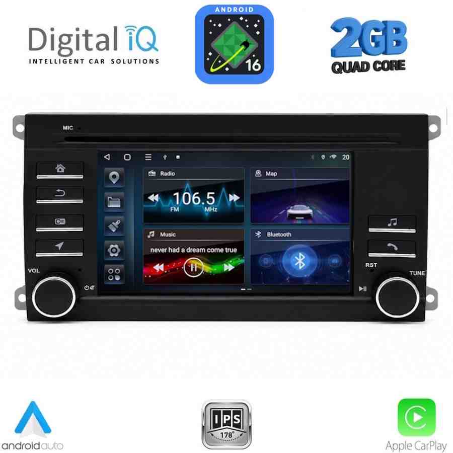 DIGITAL IQ BLD 243_CPA (7" DECK) MULTIMEDIA SYSTEM for PORSCHE CAYENNE mod. 2002-2011