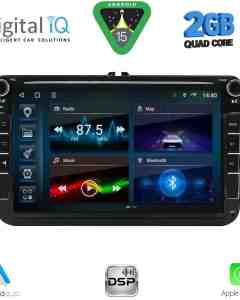 DIGITAL IQ BLD 279_CPA (8'' DECK) MULTIMEDIA SYSTEM for VW - SKODA - SEAT mod. 2004-2016