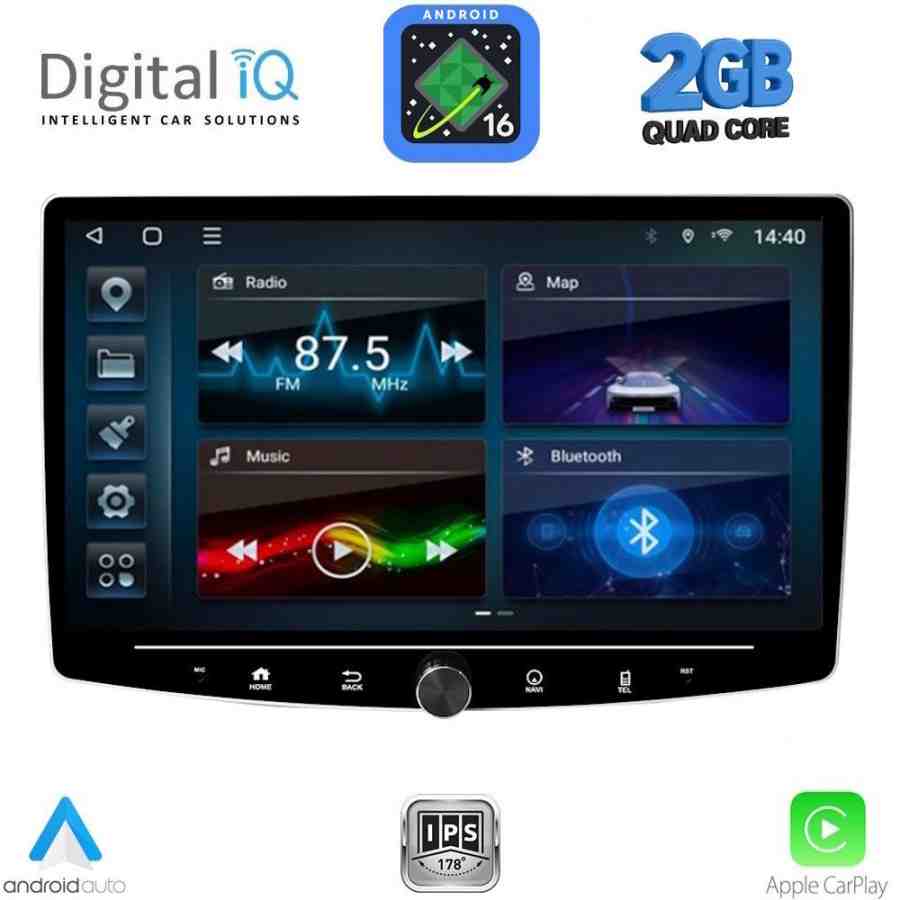 DIGITAL IQ BLD 2940_CPA (10.1″ DECK) MULTIMEDIA TABLET 1DIN