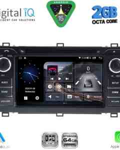 DIGITAL IQ BLE 308_CPA (7" DECK) MULTIMEDIA OEM for TOYOTA AURIS mod. 2012-2015