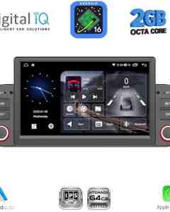 DIGITAL IQ BLE 322_CPA (7" DECK) MULTIMEDIA SYSTEM for FIAT PANDA mod. 2012-2021