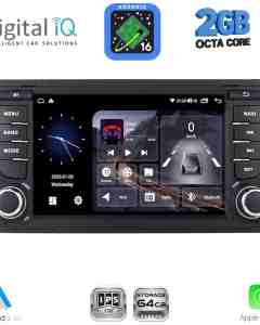 DIGITAL IQ BLE 349_CPA (7" DECK) MULTIMEDIA SYSTEM for AUDI A3 mod. 2003-2012