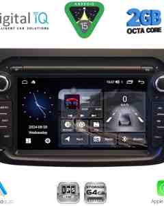 DIGITAL IQ BLE 357BL_CPA (7" DECK) MULTIMEDIA SYSTEM for ALFA ROMEO MITO mod. 2008-2018 (BLACK)