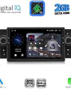 DIGITAL IQ BLE 363_CPA (7" DECK) MULTIMEDIA SYSTEM for FIAT GRANDE PUNTO mod. 2005-2012