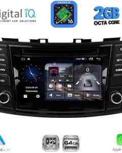 DIGITAL IQ BLE 377_CPA (7" DECK) MULTIMEDIA SYSTEM for SUZUKI SWIFT mod. 2011-2016