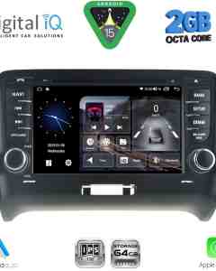 DIGITAL IQ BLE 378_CPA (7" DECK) MULTIMEDIA SYSTEM for AUDI ΤΤ mod. 2007-2015