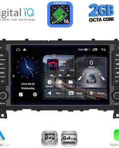 DIGITAL IQ BLE 393_CPA (7" DECK) MULTIMEDIA SYSTEM for MERCEDES C W203 – CLK W209 mod. 2004-2008
