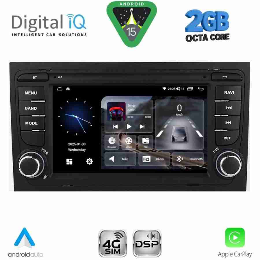DIGITAL IQ BLF 350_CPA (7" DECK) MULTIMEDIA OEM for AUDI A4 mod. 2002-2008