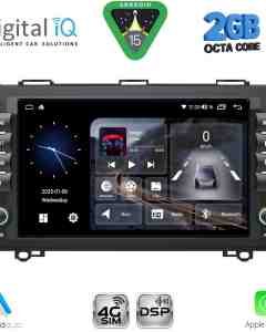 DIGITAL IQ BLF 368_CPA (8" DECK) MULTIMEDIA OEM for MERCEDES A – B – SPRINTER – VITO – VIANO mod. 2007-2019