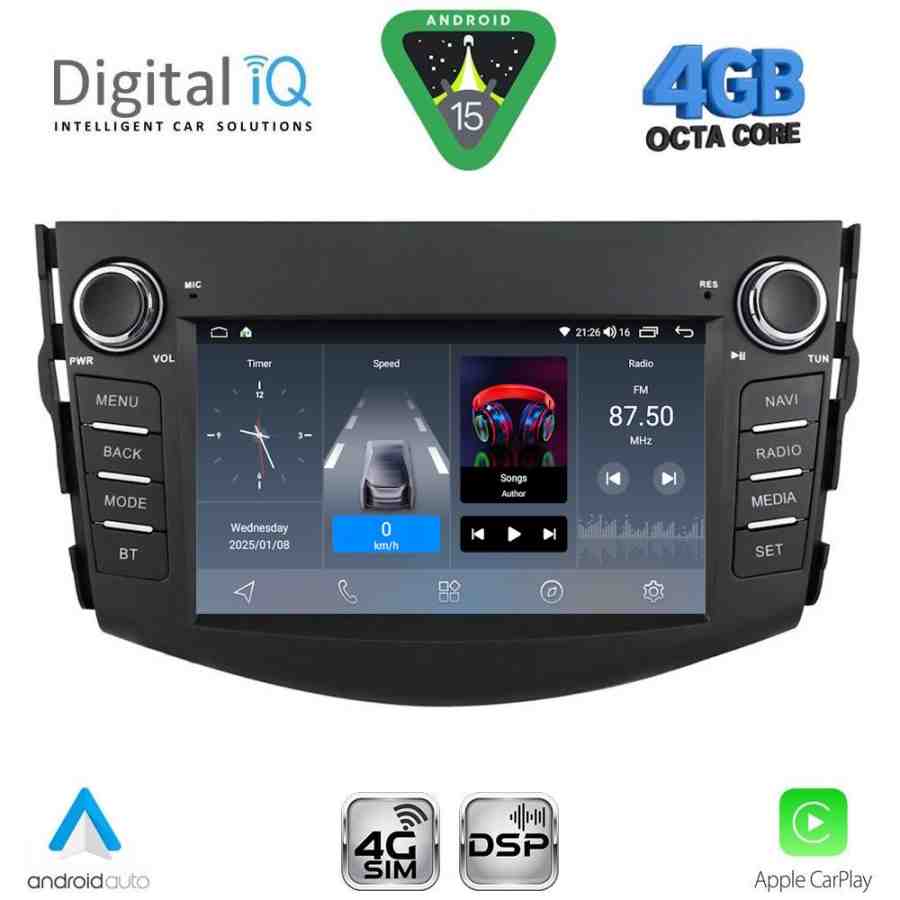 DIGITAL IQ BLG 417_CPA (7" DECK) MULTIMEDIA OEM for TOYOTA RAV 4 mod. 2006-2012