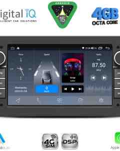 DIGITAL IQ BLG 419BL_CPA (7" DECK) MULTIMEDIA SYSTEM for OPEL ALL mod. 2004-2014 (GLOSS BLACK)