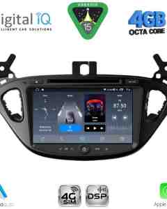DIGITAL IQ BLG 421_CPA (8” DECK) MULTIMEDIA SYSTEM for OPEL ADAM - CORSA E mod. 2014-2022