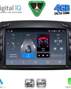 DIGITAL IQ BLG 471_CPA (7" DECK) MULTIMEDIA SYSTEM for MERCEDES C (W203) - CLK (W209) mod. 1999-2004