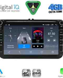 DIGITAL IQ BLG 479_CPA (8" DECK) MULTIMEDIA SYSTEM for VW - SKODA - SEAT mod. 2004-2016