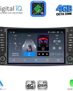 DIGITAL IQ BLG 490_CPA (8" DECK) MULTIMEDIA SYSTEM for MERCEDES E (W211) – CLS (W219) mod. 2003-2009