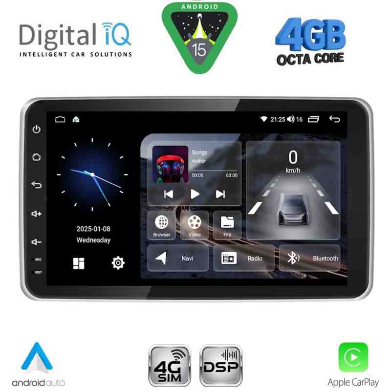 DIGITAL IQ BLG 5935_CPA (9″ DECK) MULTIMEDIA TABLET 1DIN