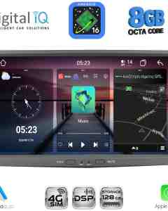 DIGITAL IQ BLM 518GR_CPA (8" DECK) MULTIMEDIA SYSTEM for OPEL ALL mod. 2004-2014 (GRAY)