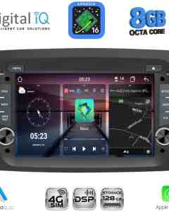 DIGITAL IQ BLM 538_CPA (7" DECK) MULTIMEDIA SYSTEM for FIAT DOBLO mod. 2015-2022