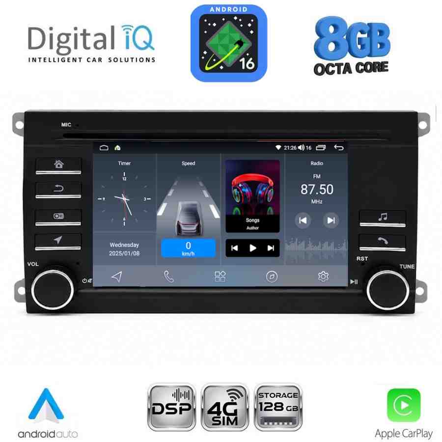 DIGITAL IQ BLM 543_CPA (7" DECK) MULTIMEDIA OEM for PORSCHE CAYENNE mod. 2002-2011