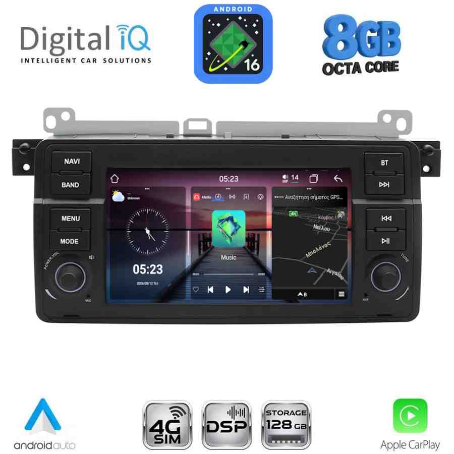 DIGITAL IQ BLM 552_CPA (7" DECK) MULTIMEDIA OEM for BMW S.3 (E46) mod. 1998-2005