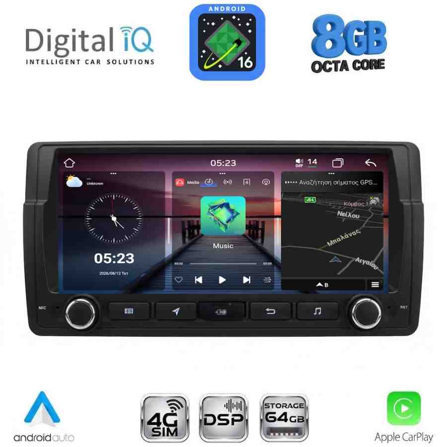 DIGITAL IQ BLM 553_CPA (8.8" DECK) MULTIMEDIA OEM for BMW S.3 (E46) mod. 1998-2005
