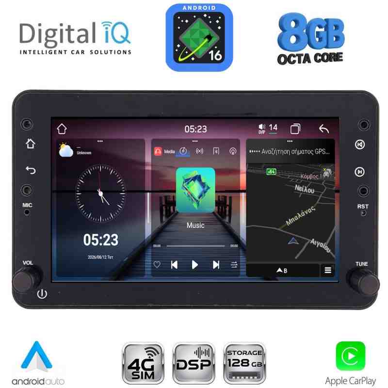 DIGITAL IQ BLM 559_CPA (7" DECK) MULTIMEDIA OEM for ALFA ROMEO 159 – SPIDER – BRERA mod. 2004-2012