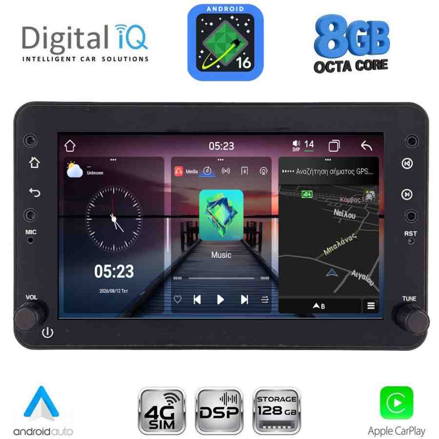 DIGITAL IQ BLM 559_CPA (7" DECK) MULTIMEDIA OEM for ALFA ROMEO 159 – SPIDER – BRERA mod. 2004-2012