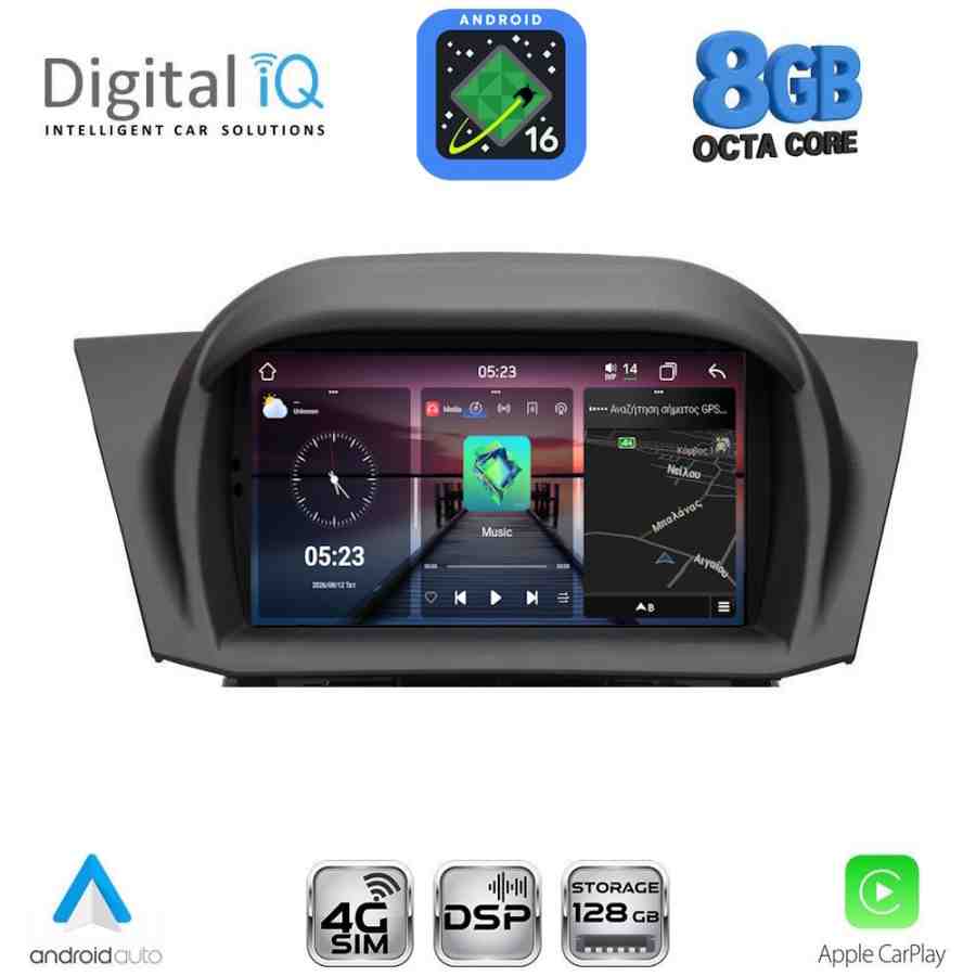 DIGITAL IQ BLM 575_CPA (7" DECK) MULTIMEDIA OEM for FORD FIESTA mod. 2008-2017