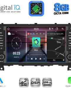 DIGITAL IQ BLM 593_CPA (7" DECK) MULTIMEDIA OEM for MERCEDES C W203 – CLK W209 mod. 2004-2008