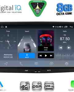 DIGITAL IQ BLM 718BL_CPA (8" DECK) MULTIMEDIA SYSTEM for OPEL ALL mod. 2004-2014 (BLACK)