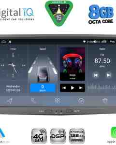 DIGITAL IQ BLM 718GR_CPA (8" DECK) MULTIMEDIA SYSTEM for OPEL ALL mod. 2004-2014 (GRAY)